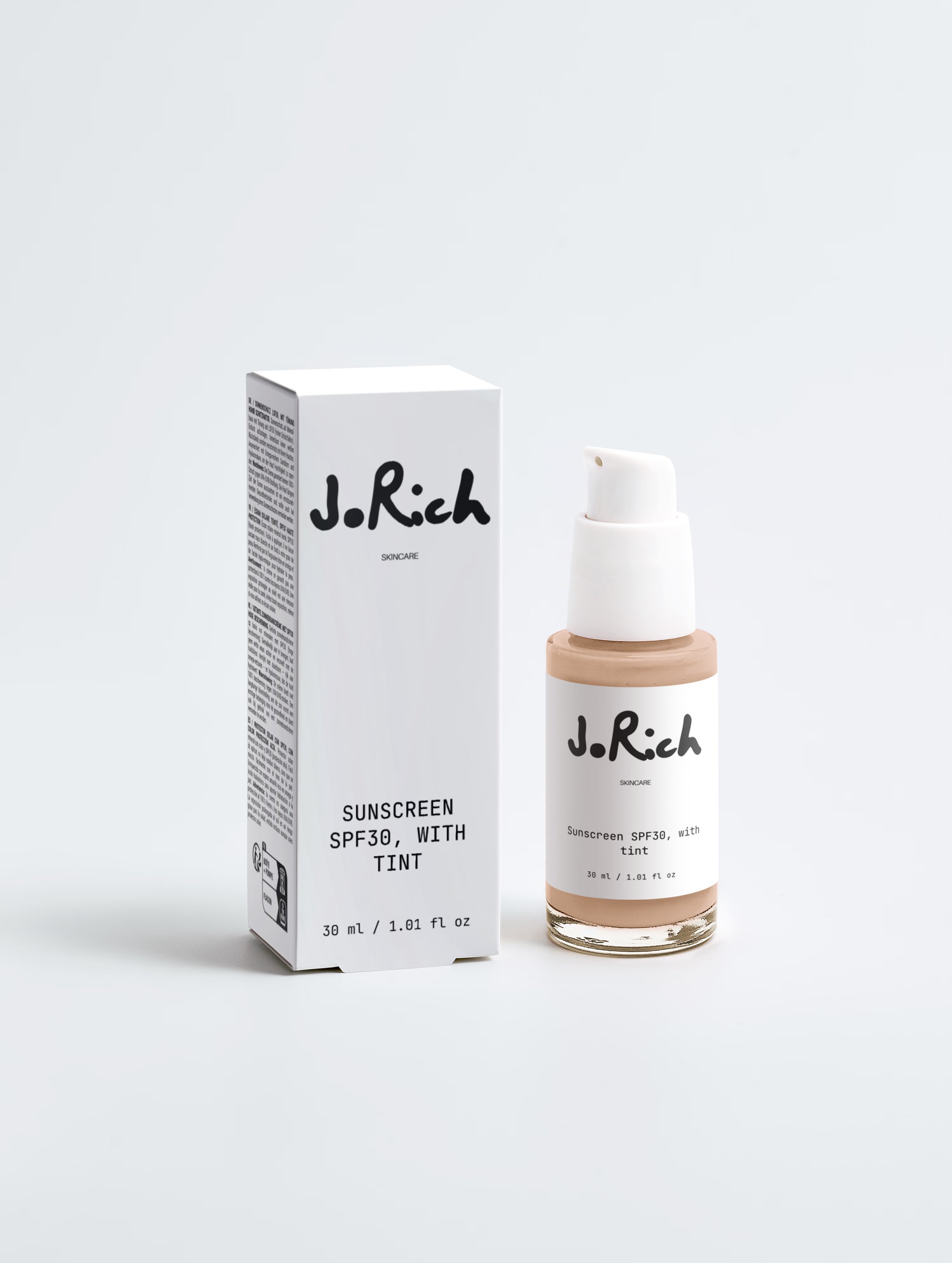 Sunscreen SPF30, with tint